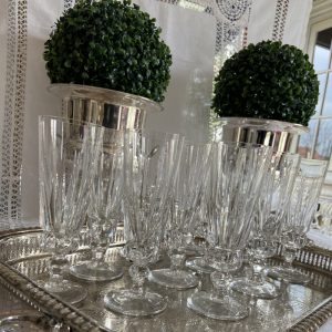 verres à vin et champagne