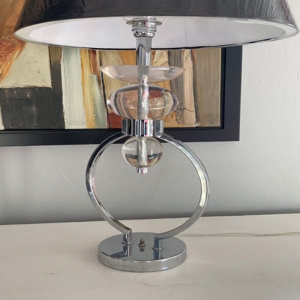 Lampe en verre