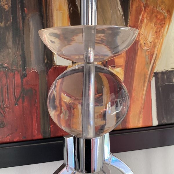 Lampe en verre