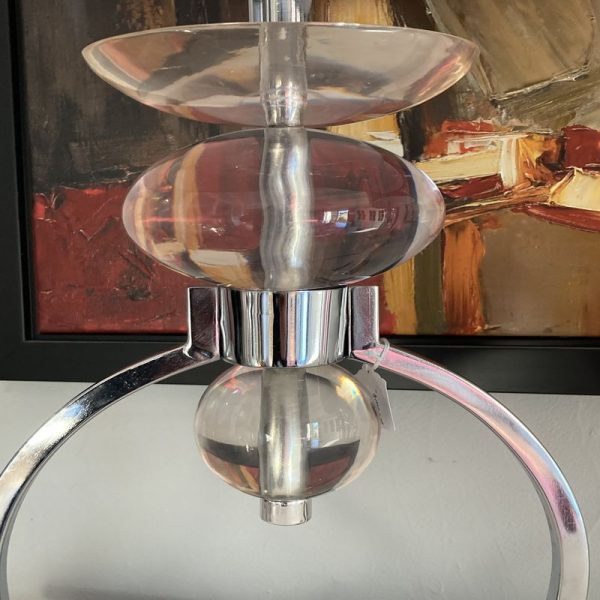 Lampe en verre