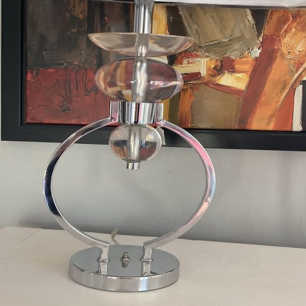 Lampe en verre