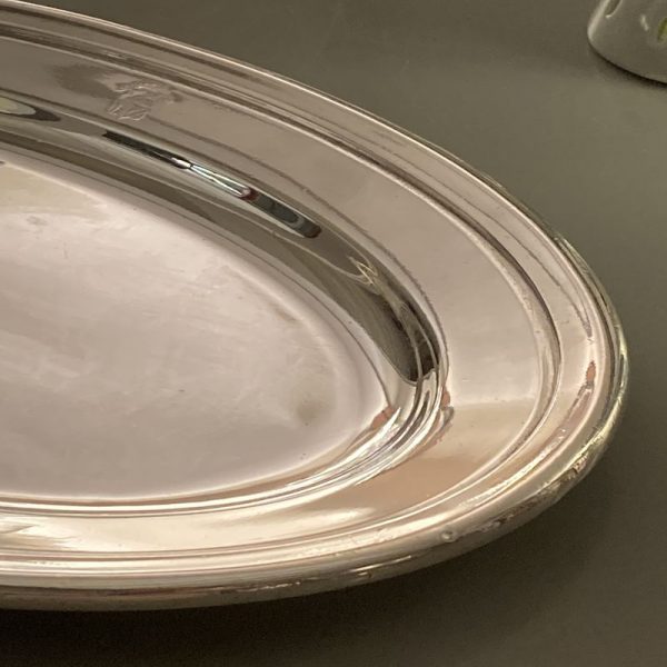 Paire de plats ovales