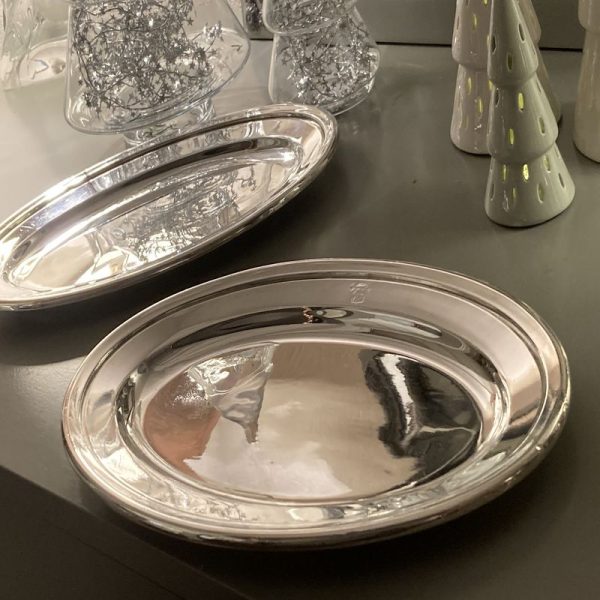 Paire de plats ovales
