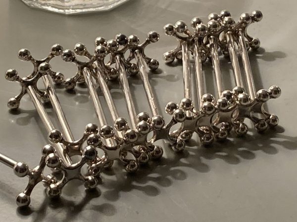 12 porte-couteaux Art déco modèle 4 Boules en croix