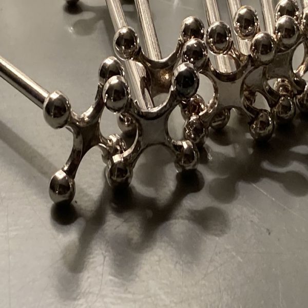 12 porte-couteaux Art déco modèle 4 Boules en croix