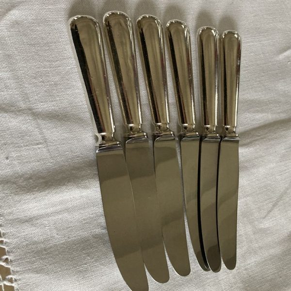 6 Couteaux à fromage, modèle BAGUETTE