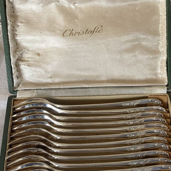 12 Fourchettes à huîtres modèle MARLY