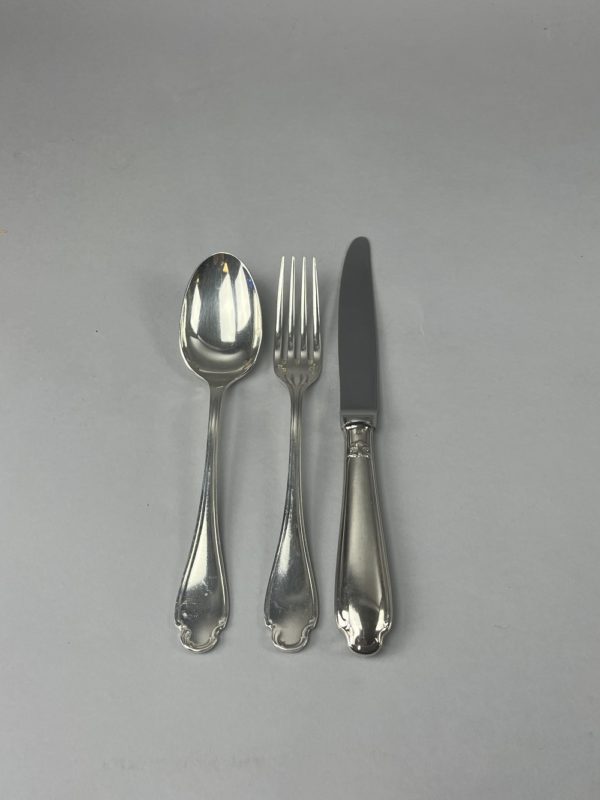Ménagère Christofle modèle Pompadour 132 pièces – Image 6