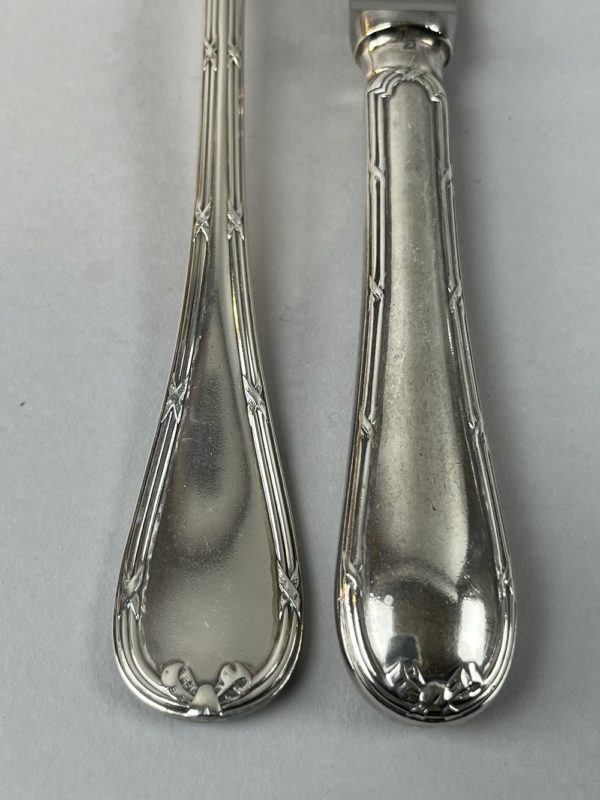 Ménagère Christofle modèle ruban croisé 171 pièces – Image 3