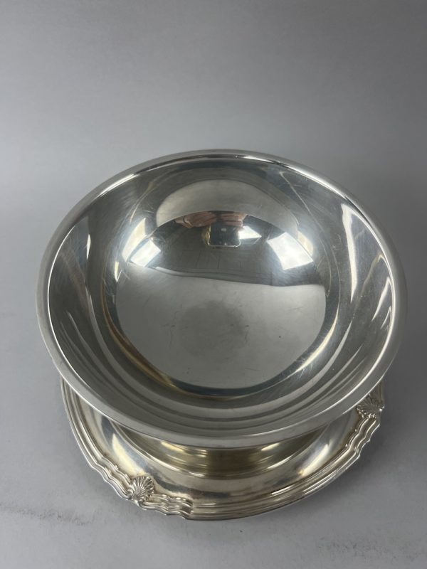 Saucière ronde Christofle modèle Vendome – Image 3