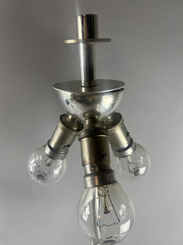 Paire de lampes style art déco dans le gout de Jacques ADNET – Image 4